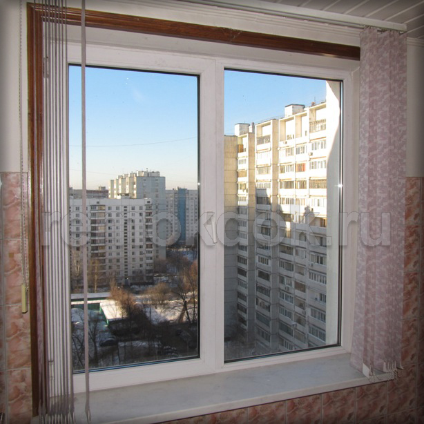 инсталляция форточки в окно