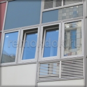 Теплые окна ПВХ вместо холодного фасадного алюминия